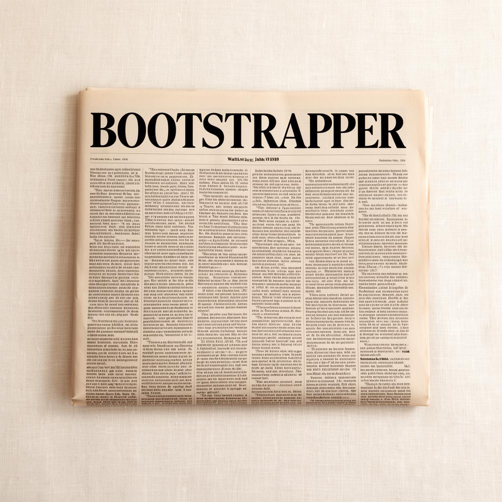 Bootstrapper — Newsletter